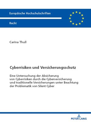 cover image of Cyberrisiken und Versicherungsschutz